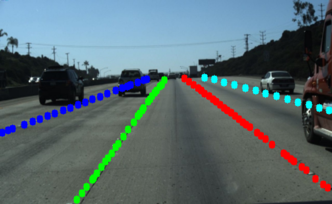 PINet Lane Detection Example